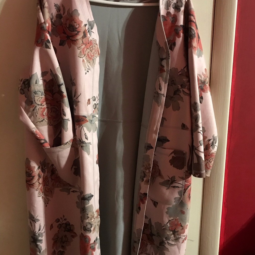 Floral Philosophy leather jacket